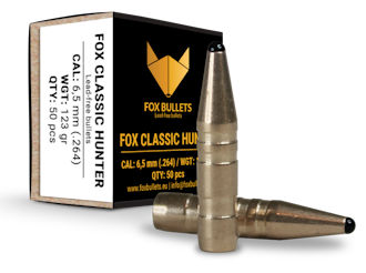 Fox Bullets Classic Hunter - Kal. 6,5mm (.264) - 123gr