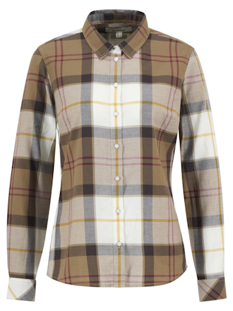 Barbour Bredon Lady Skjorte - Light Muted Tartan
