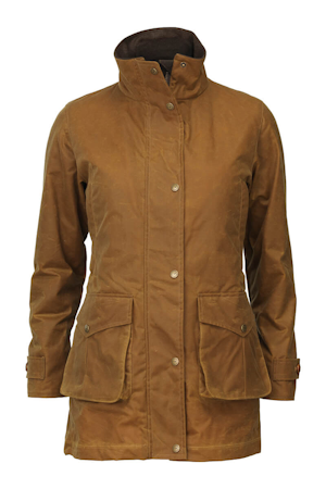 Laksen Ashley Wax Coat - Stone